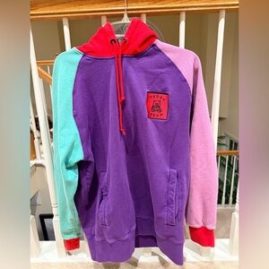 Teddy Fresh Purple Sweatshirt with Red Patch